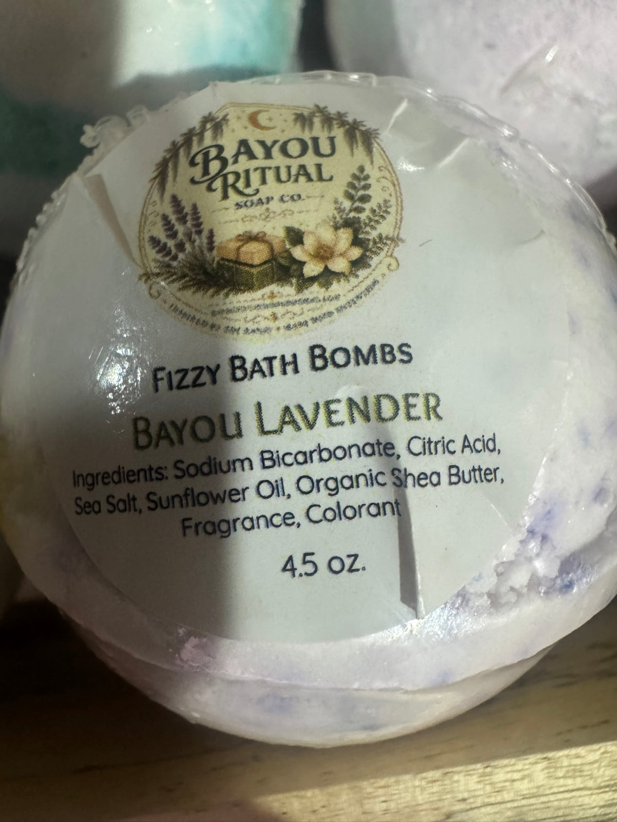 Bayou Lavender Bath Bomb