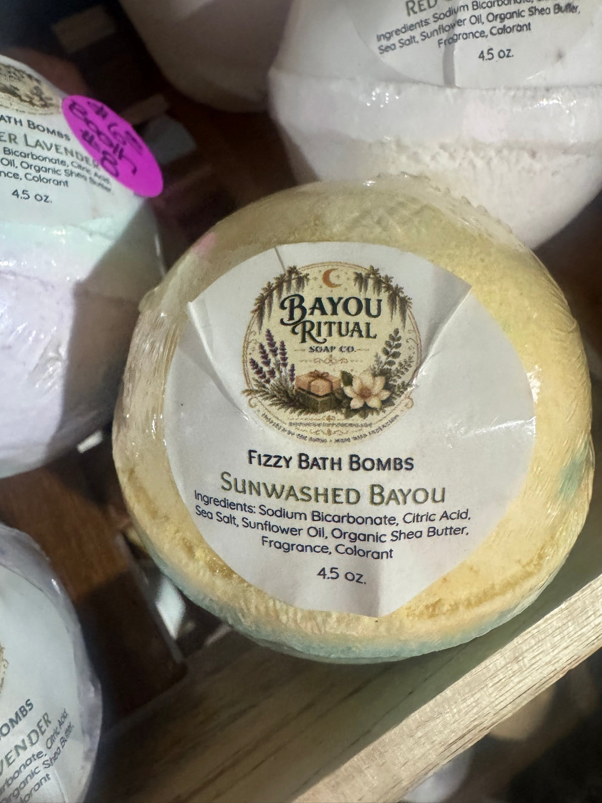 Sunwashed Bayou Bath Bomb